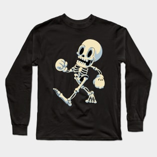 Funny Skeleton Halloween Long Sleeve T-Shirt